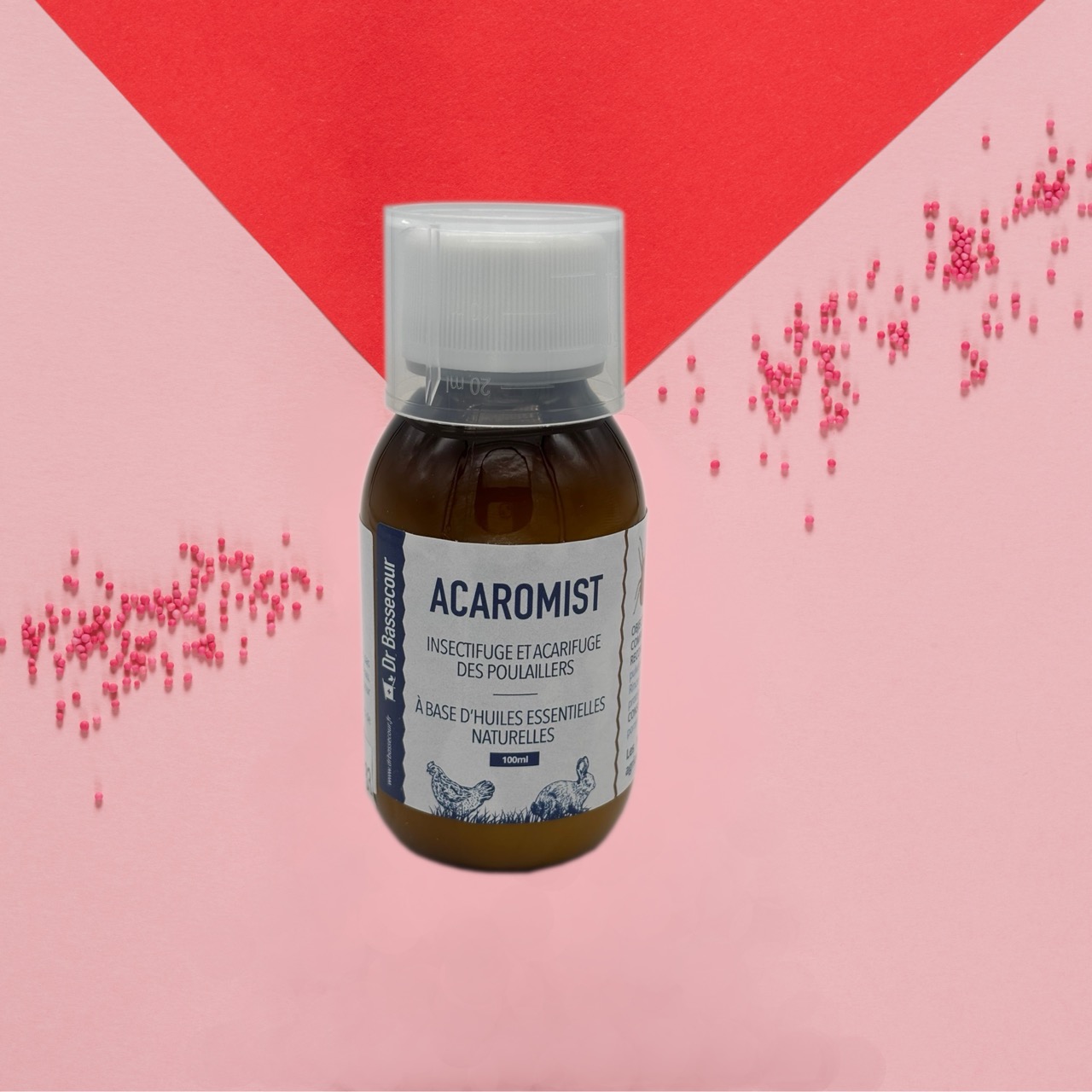 Acaromist 100ml - Poux rouges Acaromist 100ml - Poux rouges